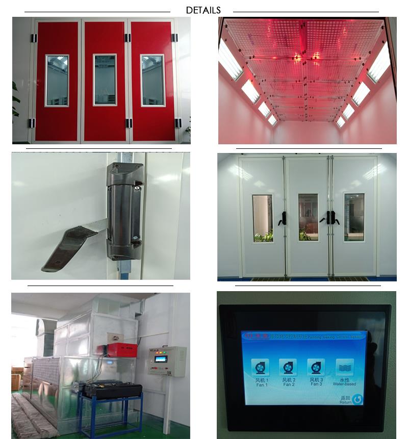 57配图底1side downdraft paint booth
