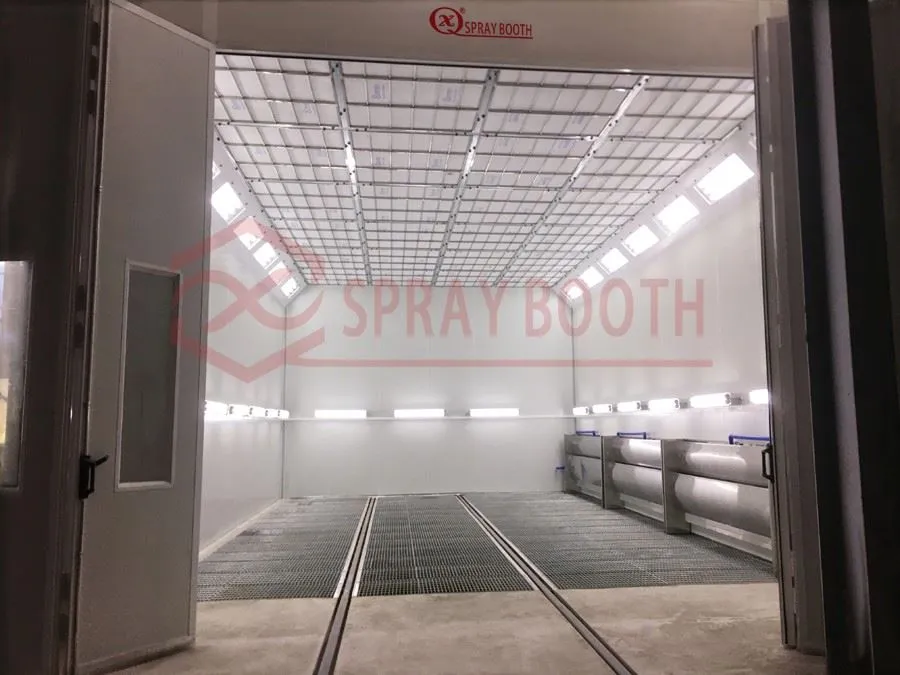 Industrial Water Filtration Spray Booth Project 1