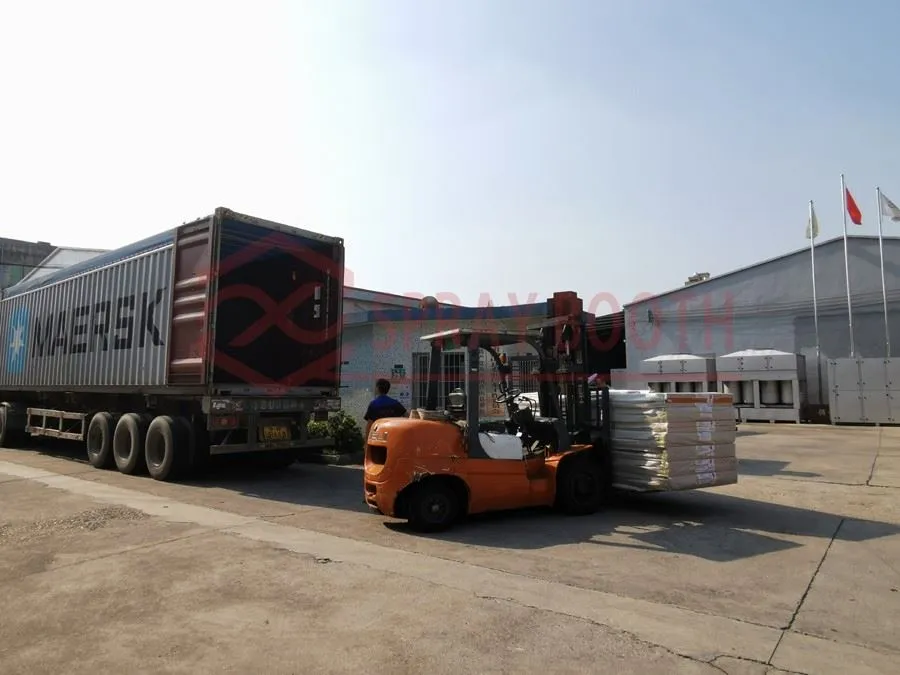 Automotive Paint Curing Oven to Nigeria 2