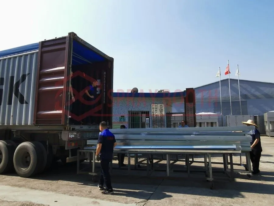 Automotive Paint Curing Oven to Nigeria 4