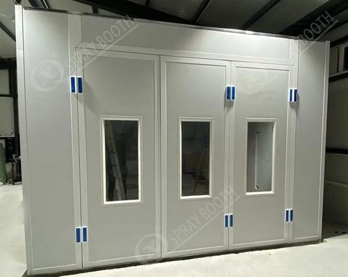 Down Draft Automobile Spray Booth In Serbia 1 Down Draft Automobile Spray Booth In Serbia 1